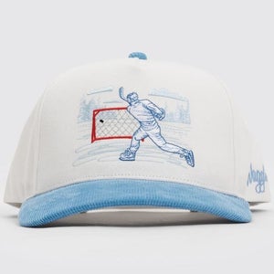 Waggle Golf "Pond Legend" OG Snapback Corduroy Brim Hat Cap One Size NEW!