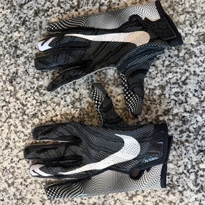 Black Large Adult Nike Vapor Jet Gloves (New)