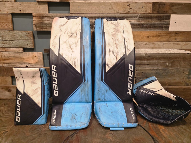 Used  Bauer Regular  Mach Goalie Full Set