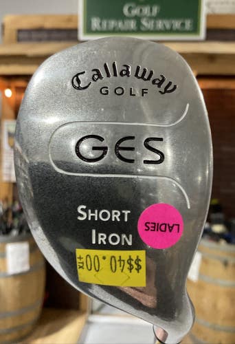 Callaway Golf GES Short Iron Wedge 35" Ladies Flex Graphite Shaft RH USED