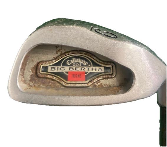 Callaway Big Bertha 9 Iron RH Men's RCH 96 Regular Graphite 36" Good Lamkin Grip