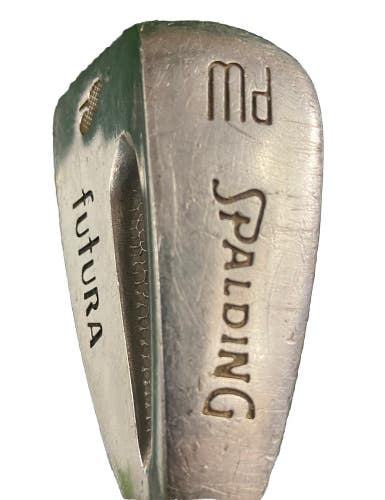 Spalding Futura Bird On Ball Pitching Wedge Stiff Steel 35" RH Factory Grip Nice