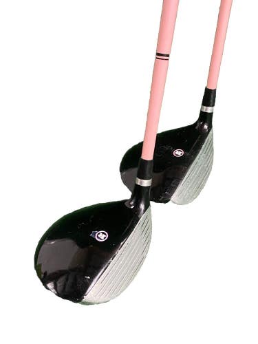 Ram Rhythm Women's Fairway Wood Set 3w, 5w Ladies Graphite Nice Factory Grips RH
