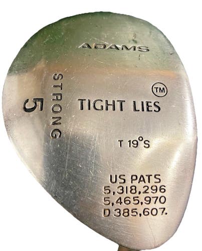 Adams Tight Lies Strong 5 Wood 19 RH SuperShaft Ladies Graphite 41" New Grip