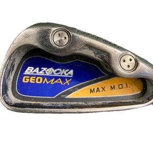 Tour Edge Bazooka Geomax MOI 7 Iron 68g Senior Graphite 37" RH Great Jumbo Grip