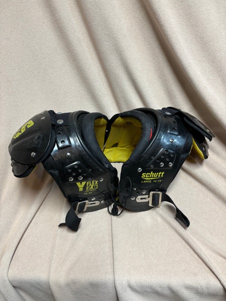 Large Youth Schutt Y Flex 2.0 Shoulder Pads (Used)