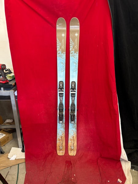 Skis: Dynastar 176 cm All Mountain Skis With Bindings (Used)