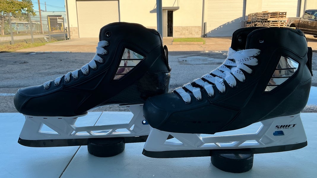 True Mens Pro Stock Size 10 Goalie Skates 77731