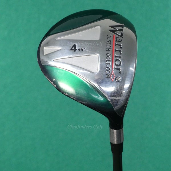 Warrior Custom Golf Tomahawk Fairway 18 4 Wood Factory Long Drive Graphite Firm