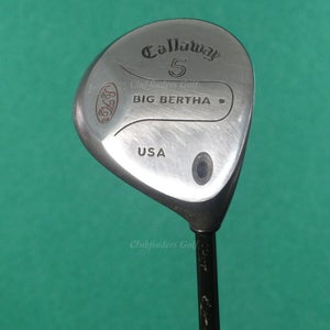 Callaway Original Big Bertha Fairway 5 Wood Factory RCH 90 Graphite Regular