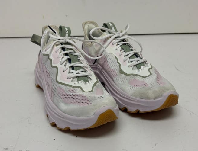 Sorel Kinetic Breakthru Lace Up Women's Sneakers Pink/White US 11 EU 42 NEW