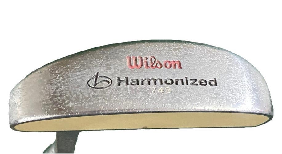 Wilson Harmonized 743 Insert Blade Putter RH Steel Shaft 35" New Grip Good Club