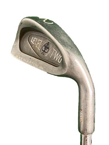 Level Two Par Ace Of Spades 2 Iron Men's RH Spectre Stiff Steel 39.5" Nice Club