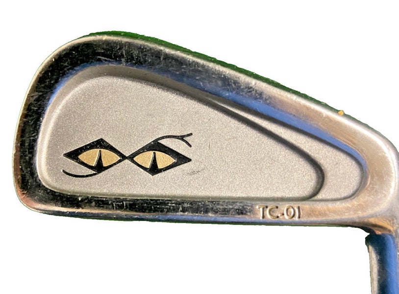 Snake Eyes TC-01 5 Iron Men's RH TT Lite XL Regular Steel 38" New Grip Single