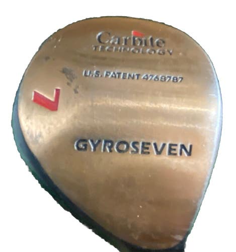 Carbite Technology Gyroseven 7 Wood 21 Regular Graphite 41.5" RH Nice Grip HC