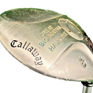 Callaway Great Big Bertha Hawk Eye 5 Wood Gems UL Ladies Graphite 41 RH Nice