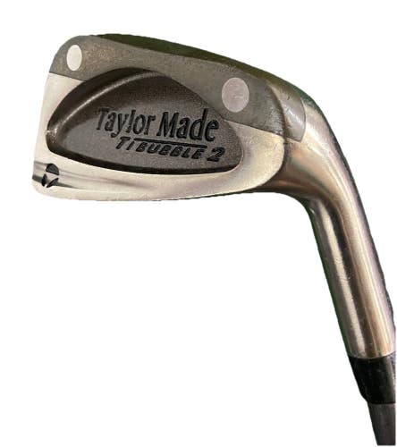 TaylorMade Ti Bubble2 5 Iron Men's RH M-70 Senior Graphite 38 All-Weather Grip