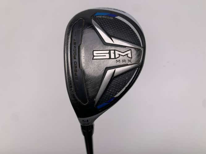 TaylorMade SIM MAX 4 Hybrid 22* Fujikura Ventus Blue 6R Regular Graphite Mens LH