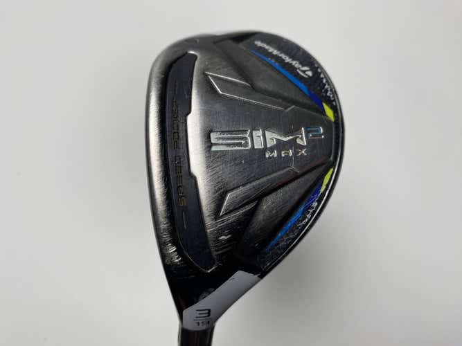 TaylorMade SIM2 MAX Rescue 3 Hybrid 19* Ventus Blue 6R Regular LH Midsize Grip