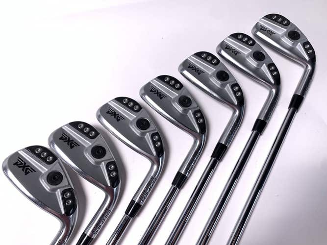 PXG 0311 XP GEN5 Chrome Iron Set 5-PW+GW NS Pro 750GH Regular Steel Mens RH