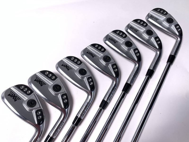 PXG 0311 XP GEN5 Chrome Iron Set 5-PW+GW NS Pro 750GH Regular Steel Mens RH
