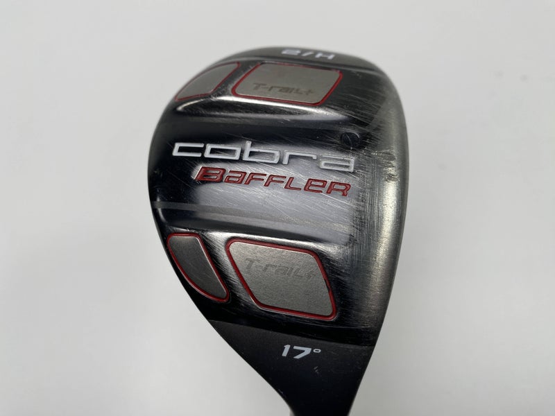 Cobra T-Rail + 2 Hybrid 17* Graphite Design Tour AD 70g Stiff Graphite Mens RH