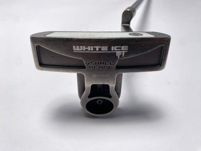 Odyssey White Ice 2-Ball Blade Putter 35" Mens RH