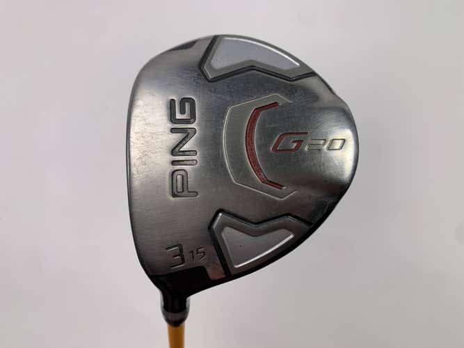 Ping G20 3 Fairway Wood 15* UST Proforce V5 6F3 Regular Graphite Mens LH