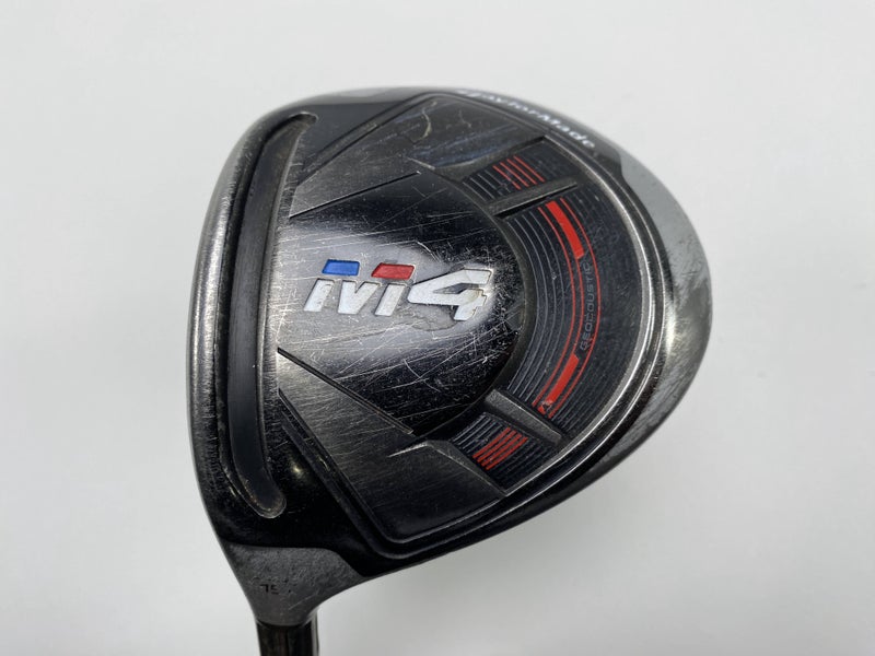 TaylorMade M4 3 Fairway Wood 15* Fujikura Atmos 5R Regular Graphite Mens LH