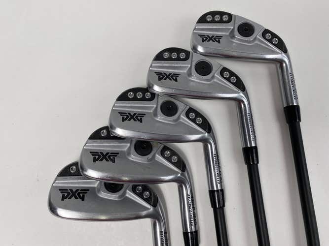 PXG 0311 P GEN5 Chrome Iron Set 6-PW Mitsubishi Chemical MMT 80g Stiff Mens RH