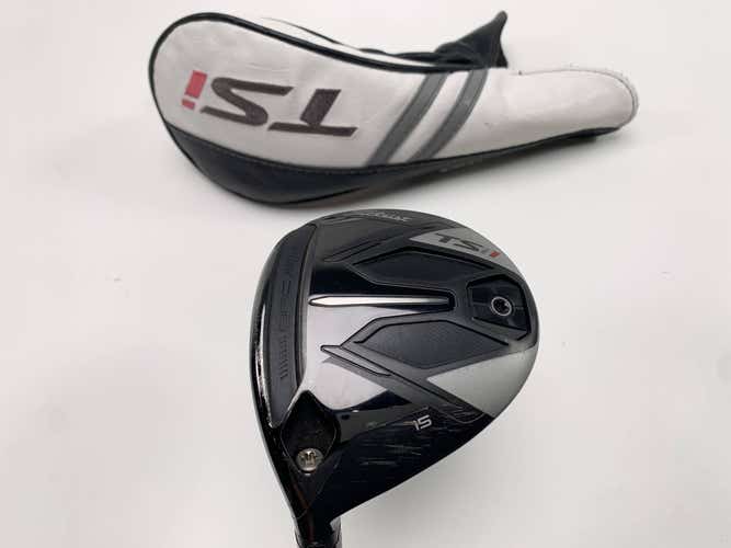 Titleist TSi1 3 Fairway Wood 15* Aldila Ascent Regular Mens LH HC Midsize Grip