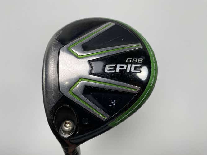 Callaway GBB Epic 3 Fairway Wood 15* Aldila Rogue 110 MSi 3.1 Stiff Graphite LH