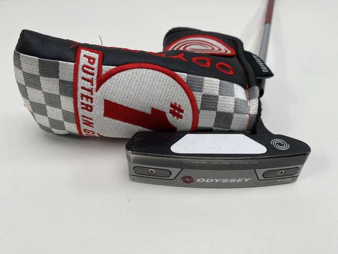 Odyssey Tri-Hot 5K Two CH Putter 34" SuperStroke Claw 2.0 Men's RH W/Head Cover