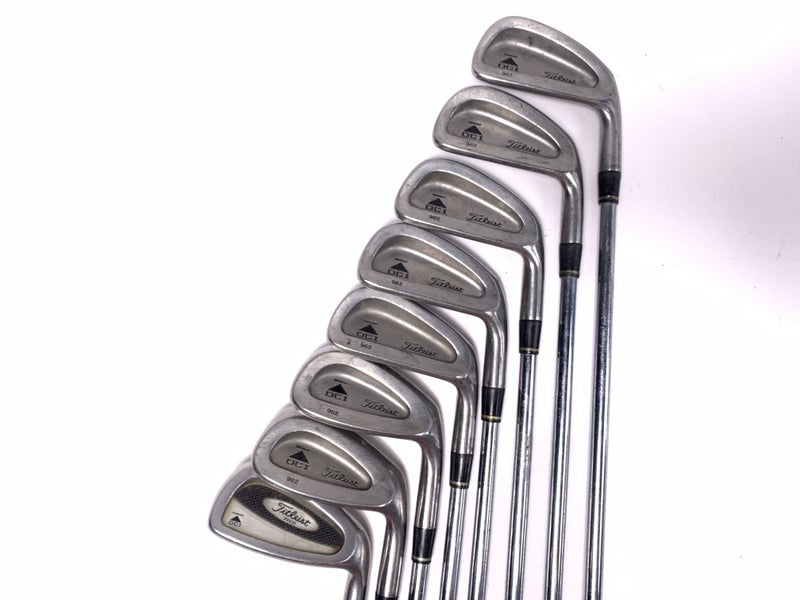 Titleist DCI 962 Iron Set 3-PW True Temper Dynamic Gold S300 Stiff Steel Mens RH
