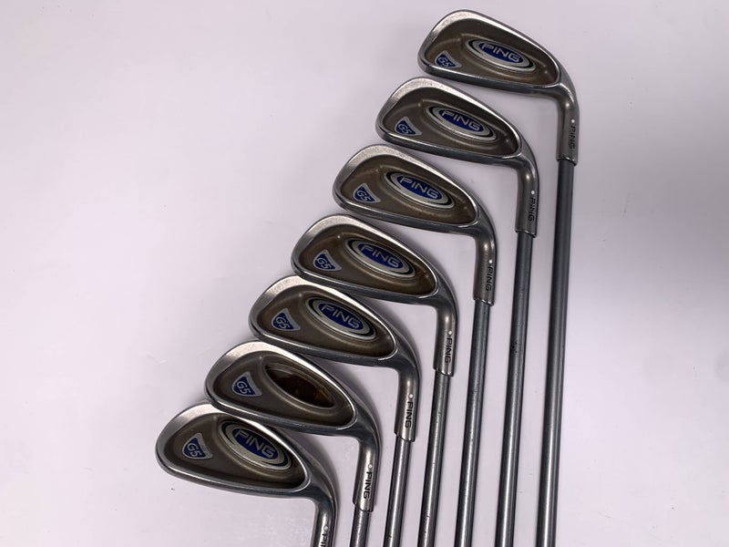 Ping G5 Iron Set 6-PW+GW+SW White Dot 3* Up TFC 100 I Regular RH +1''