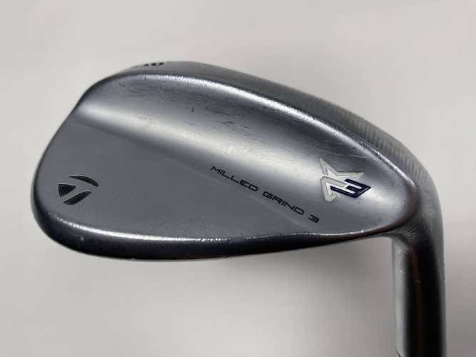 TaylorMade Milled Grind 3 Raw Chrome Wedge 58* 8 Dynamic Gold S200 Tour Issue RH