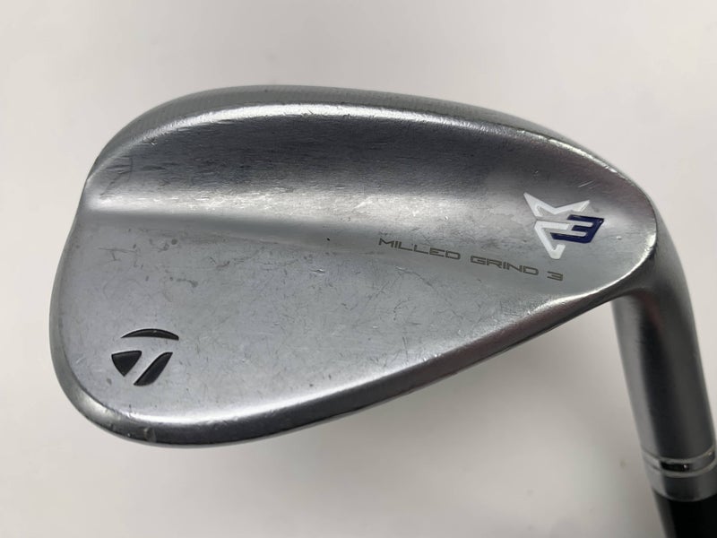 TaylorMade Milled Grind 3 Raw Chrome Wedge 52* 9 Fujikura Air Speeder Regular RH