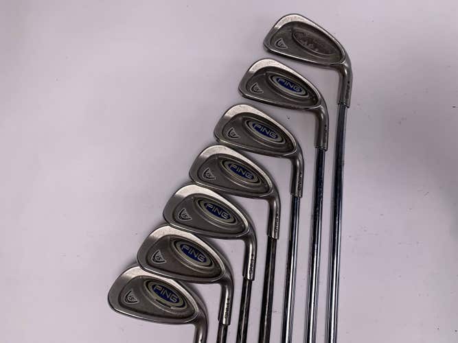 Ping i5 Iron Set 4-PW Black Dot UST Mamiya ProForce Gold Extra Stiff Mens RH