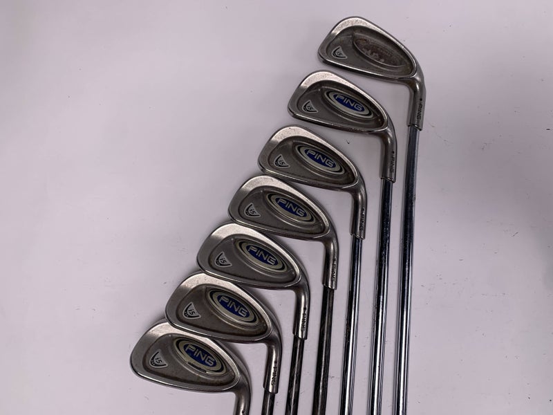 Ping i5 Iron Set 4-PW Black Dot UST Mamiya ProForce Gold Extra Stiff Mens RH