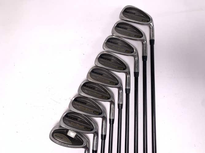 Wilson Pro Staff OS Iron Set 3-PW+SW Regular Graphite Mens RH