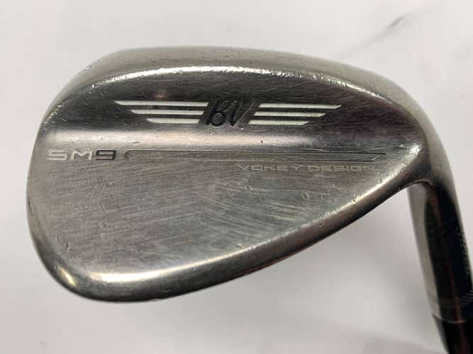 Titleist Vokey SM9 Brushed Steel Wedge 58* 8 Bounce M-Grind Wedge Steel Mens RH