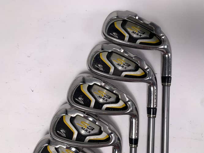 Cobra S3 Max Iron Set 6-PW+GW+SW UST Mamiya iHS Lite Graphite Mens RH