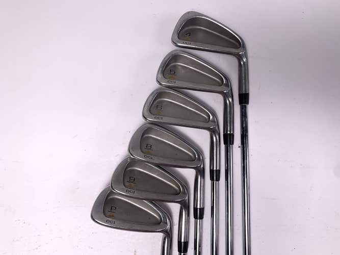 Titleist DCI Gold Iron Set 4-PW Dynamic Gold Sensicore Stiff RH-No 7 Iron