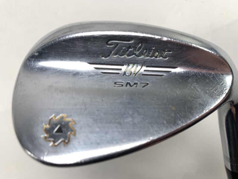 Titleist Vokey SM7 Tour Chrome Sand Wedge SW 56* 10 Bounce S-Grind Wedge RH