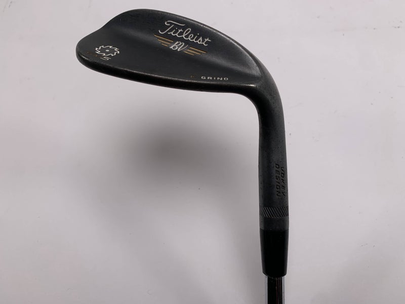 Titleist Vokey SM5 Raw Black Lob Wedge LW 58* 11 Bounce K-Grind Wedge Mens RH