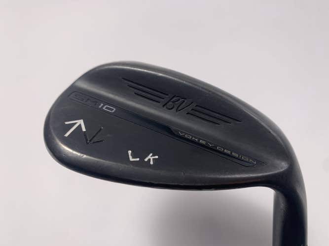Titleist Vokey SM10 Jet Black Lob Wedgeworks  58* 8 Project X 5.0 Senior Mens RH