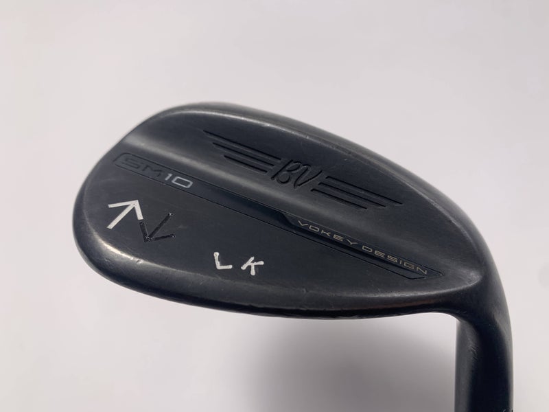 Titleist Vokey SM10 Jet Black Lob Wedgeworks  58* 8 Project X 5.0 Senior Mens RH