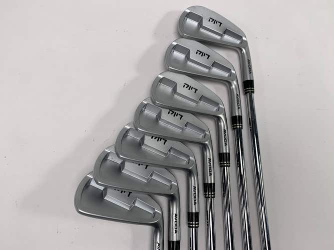 Avoda Origin Iron Set 4-PW KBS Tour 130 Extra Stiff Steel Mens RH -1/2''