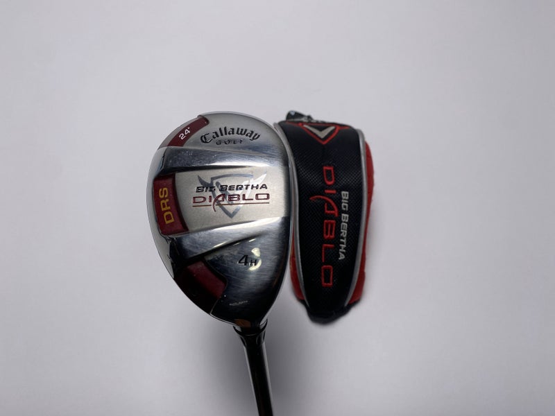 Callaway Big Bertha Diablo 4 Hybrid 24* Fujikura Ladies RH HC