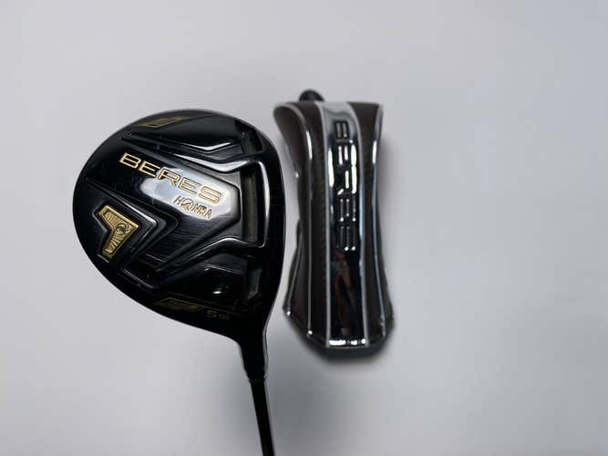 Honma Beres Black 5 Fairway Wood 18* ARMRQ MX Stiff Regular Graphite Mens RH HC